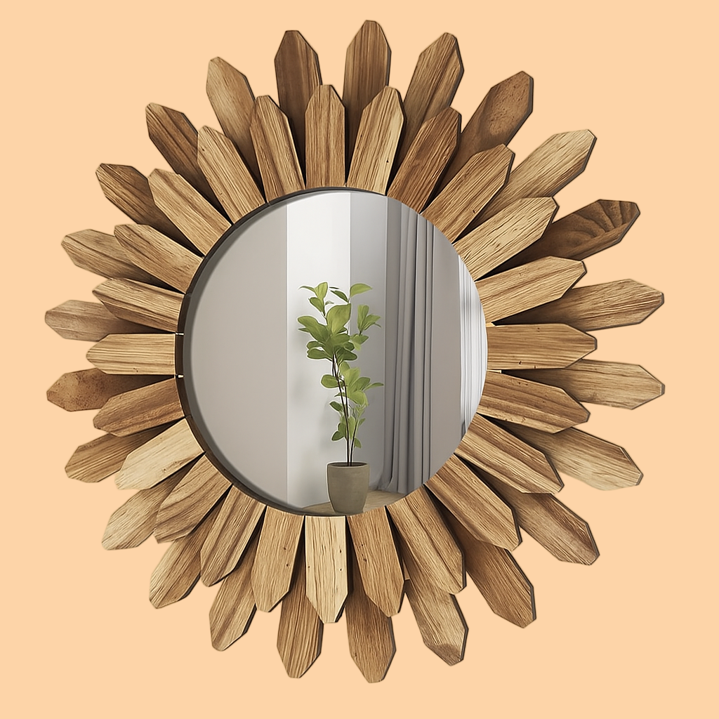 Flower mirror