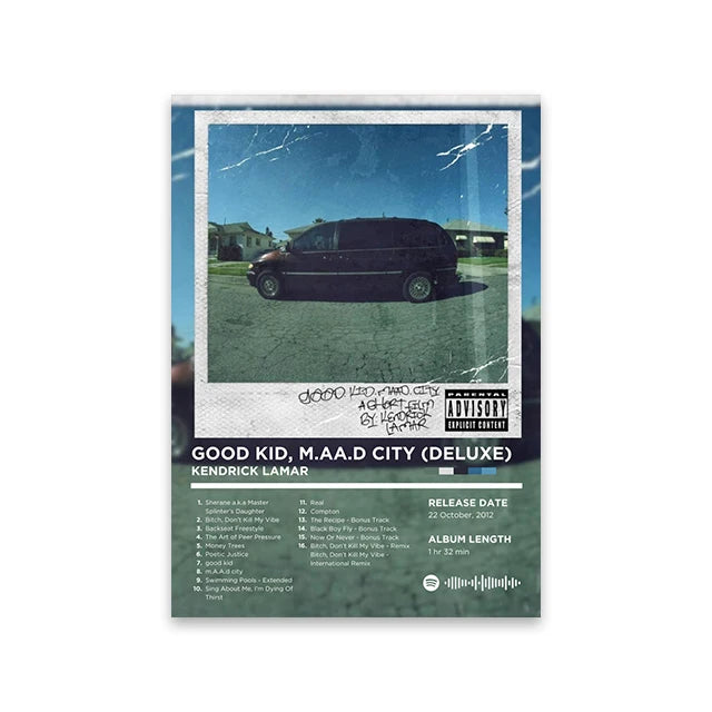50 Rap Album Posters