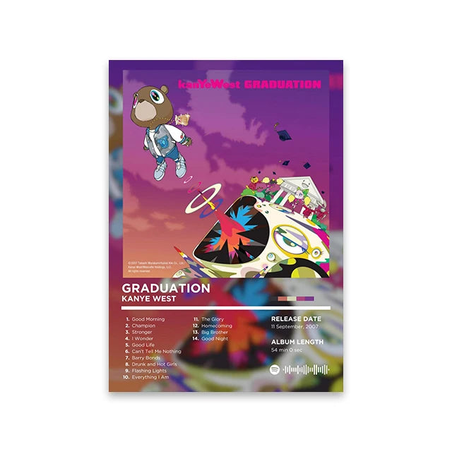 50 Rap Album Posters