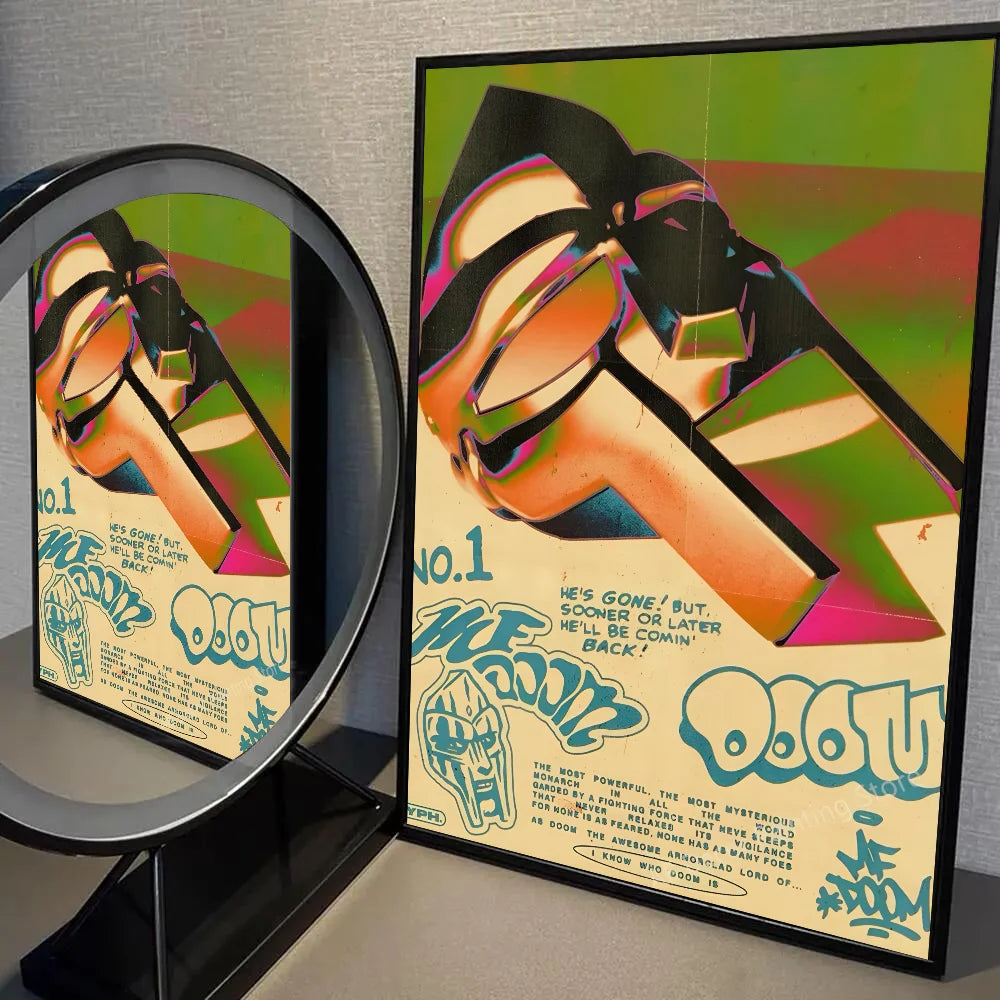 MF DOOM Posters