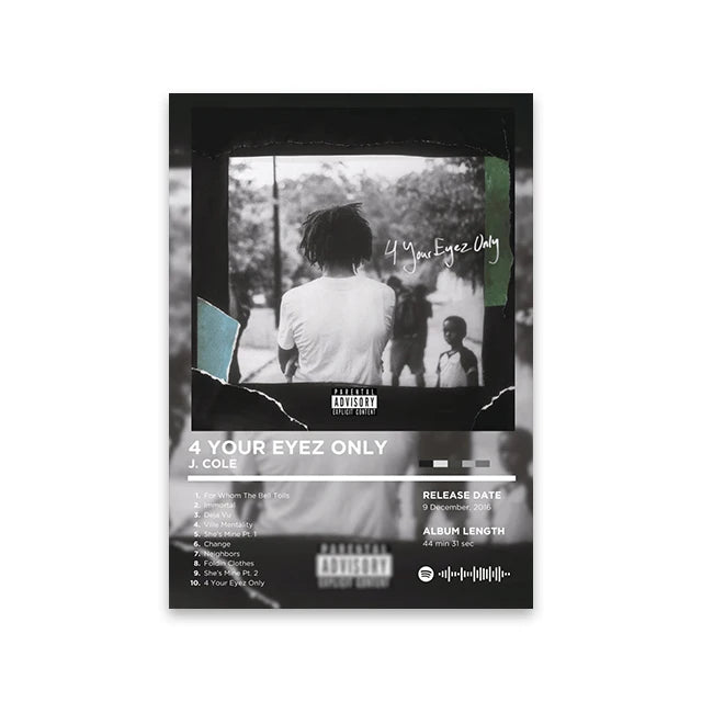 50 Rap Album Posters