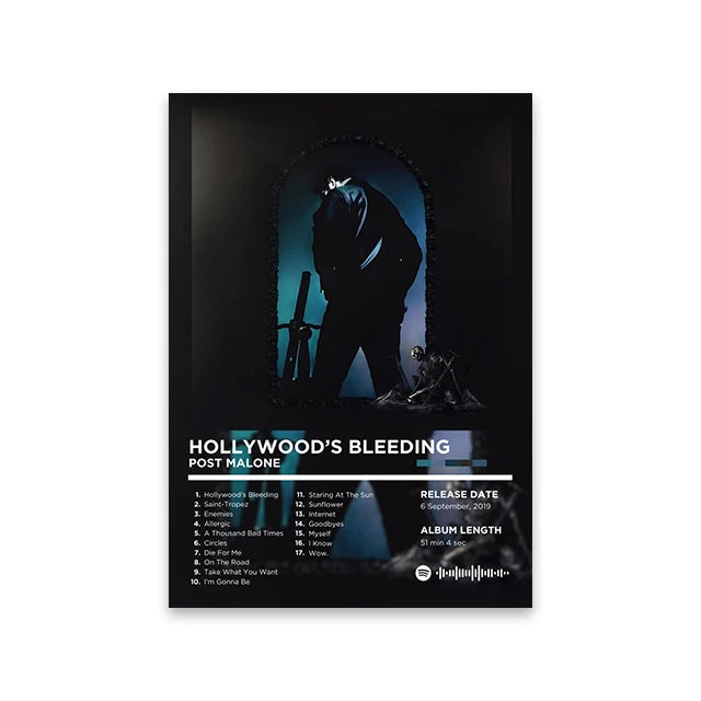 50 Rap Album Posters