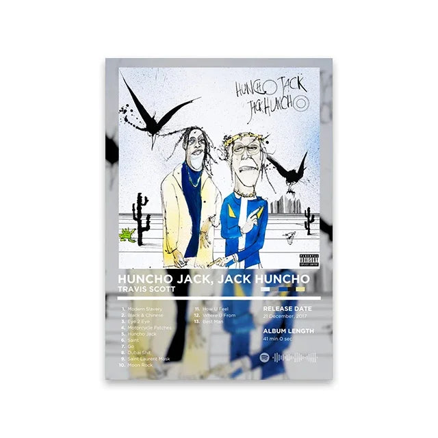 50 Rap Album Posters
