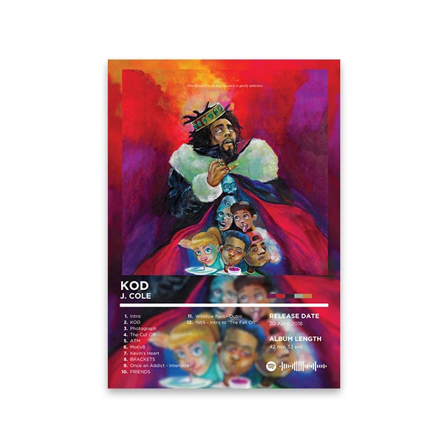 50 Rap Album Posters