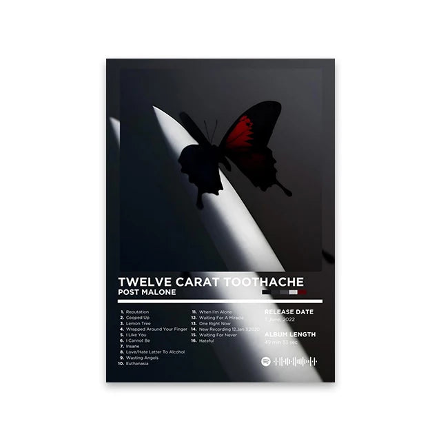 50 Rap Album Posters