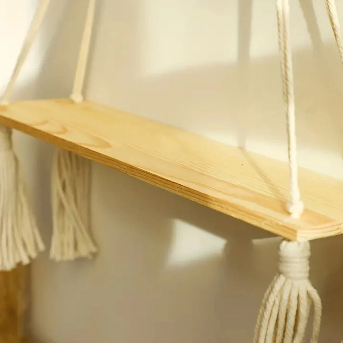 Macrame Hanging Shelf