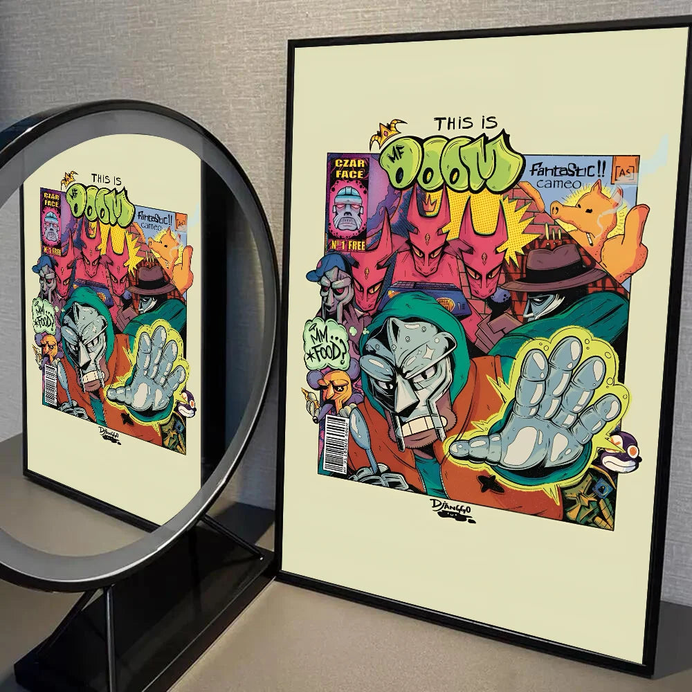 MF DOOM Posters