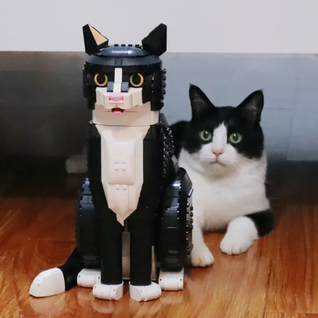 Cat Building Block Set