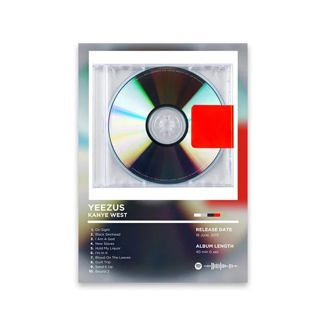 50 Rap Album Posters