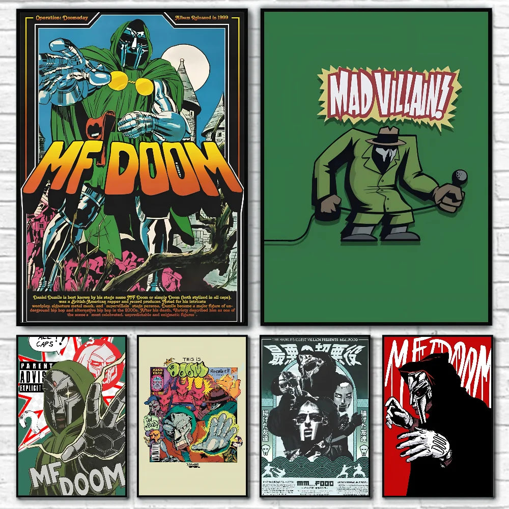 MF DOOM Posters