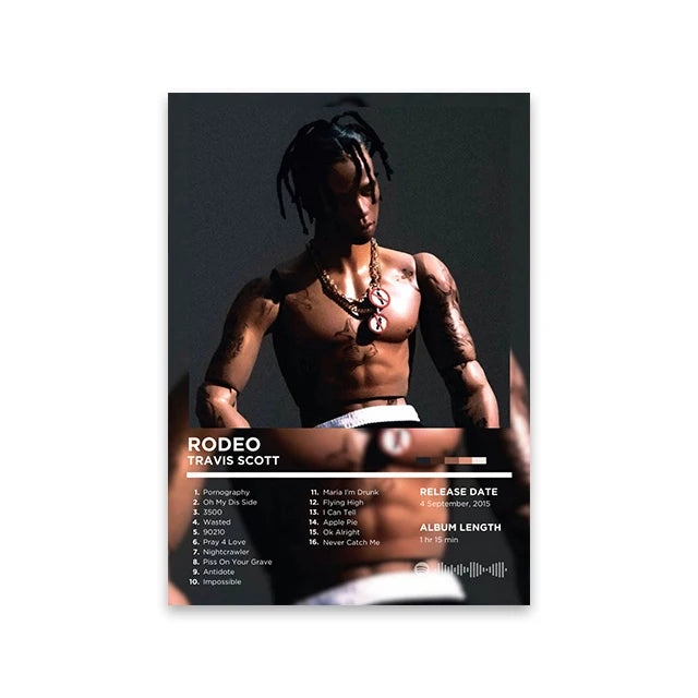 50 Rap Album Posters