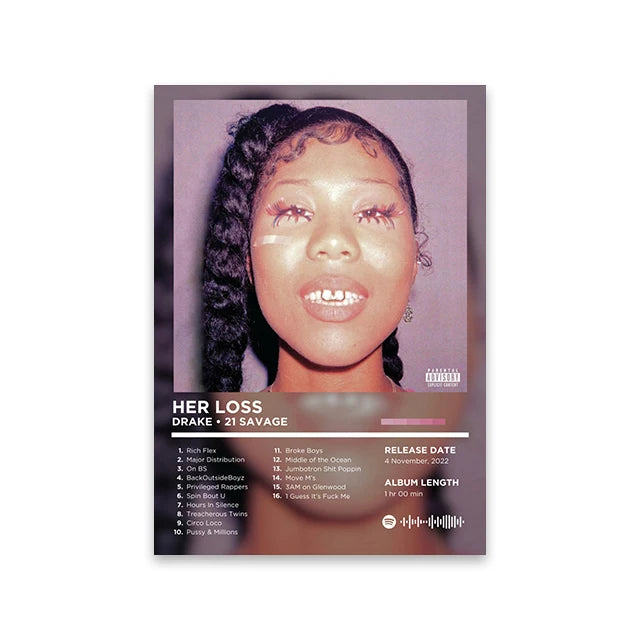 50 Rap Album Posters