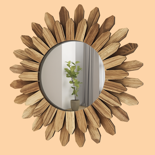 Flower mirror