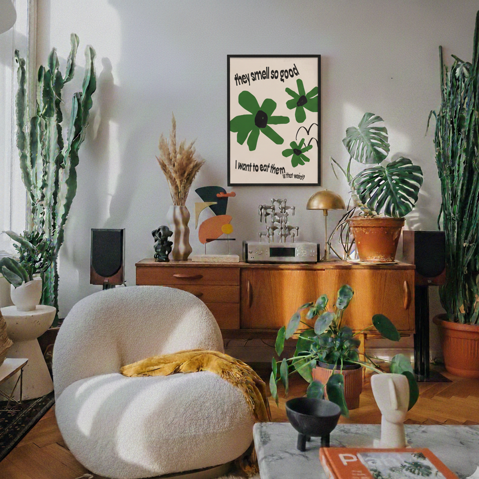 Edible Flower Poster