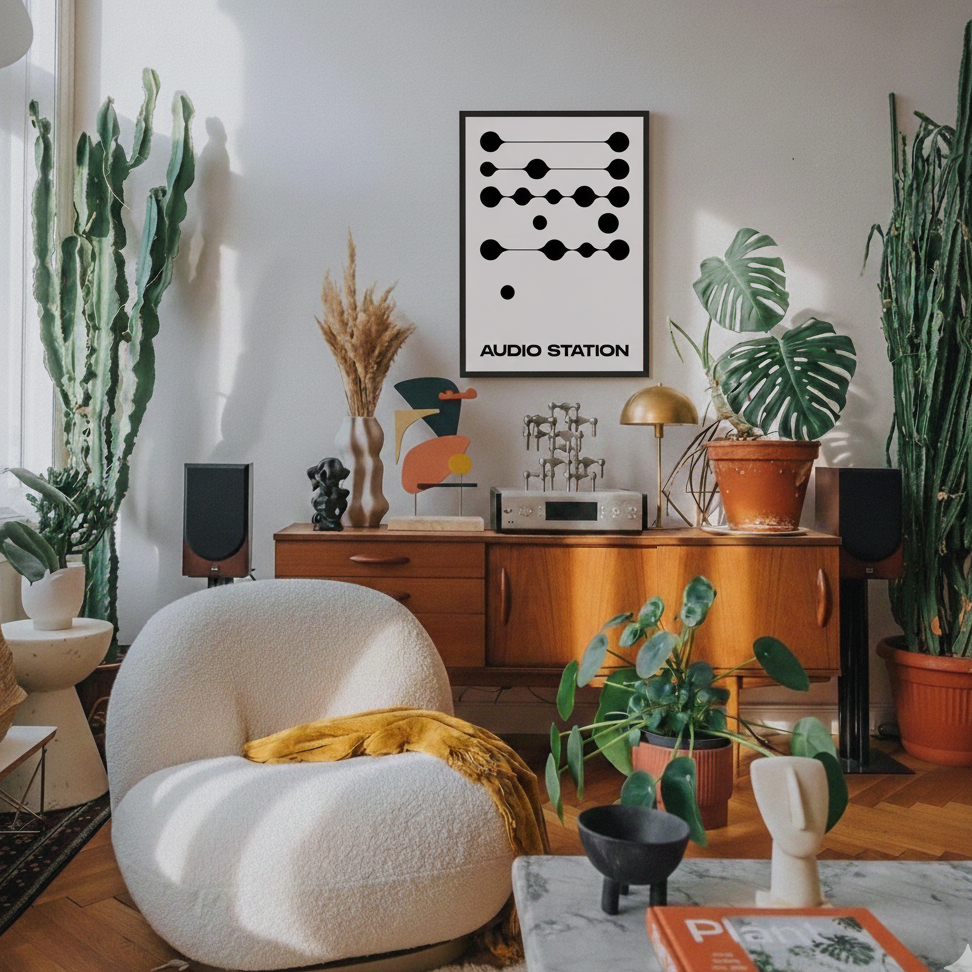 Audio Station Poster