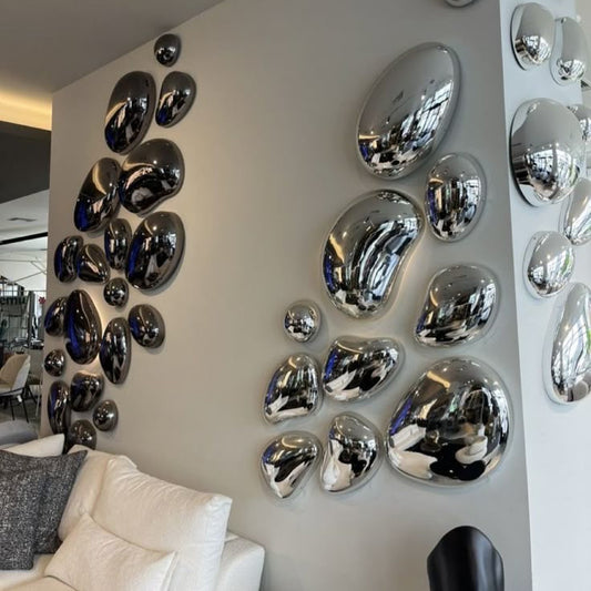 Pebble Mirrors