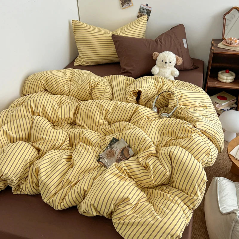 Pinstripe Bedding Set