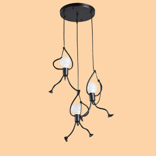 Climbing Man Hanging Light