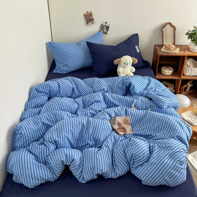 Pinstripe Bedding Set