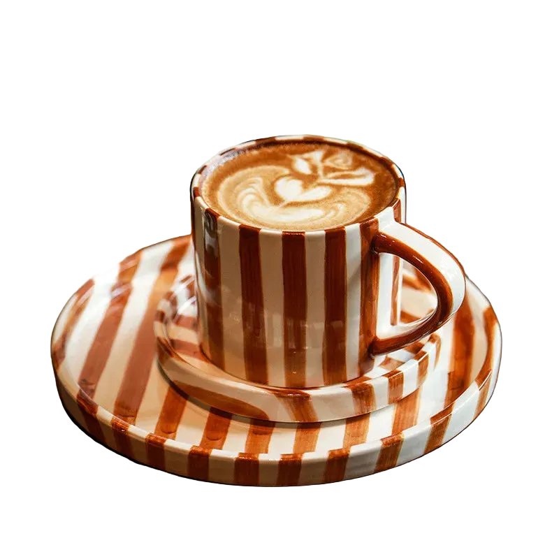 Striped Ceramic Set