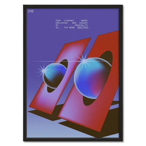 Space Age Poster