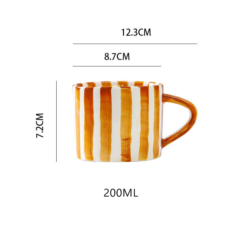 Striped Ceramic Set