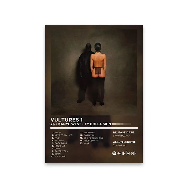 50 Rap Album Posters