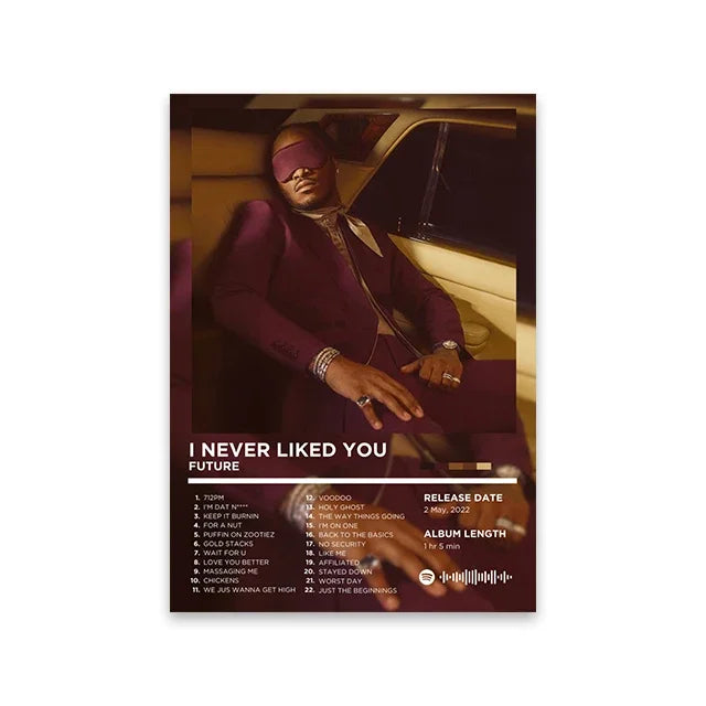 50 Rap Album Posters