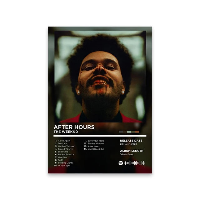 50 Rap Album Posters