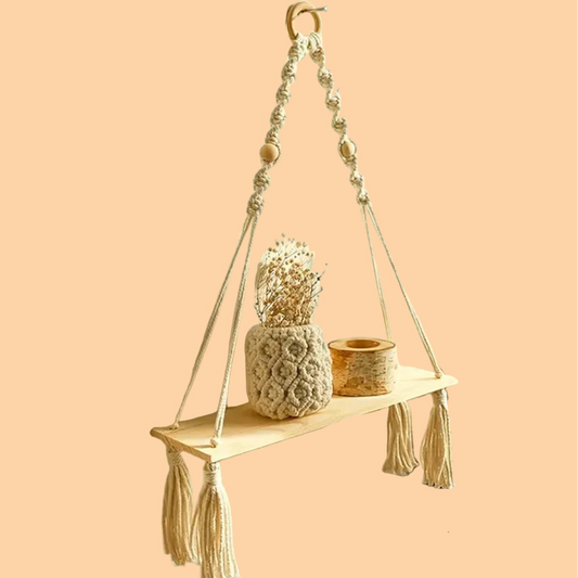 Macrame Hanging Shelf