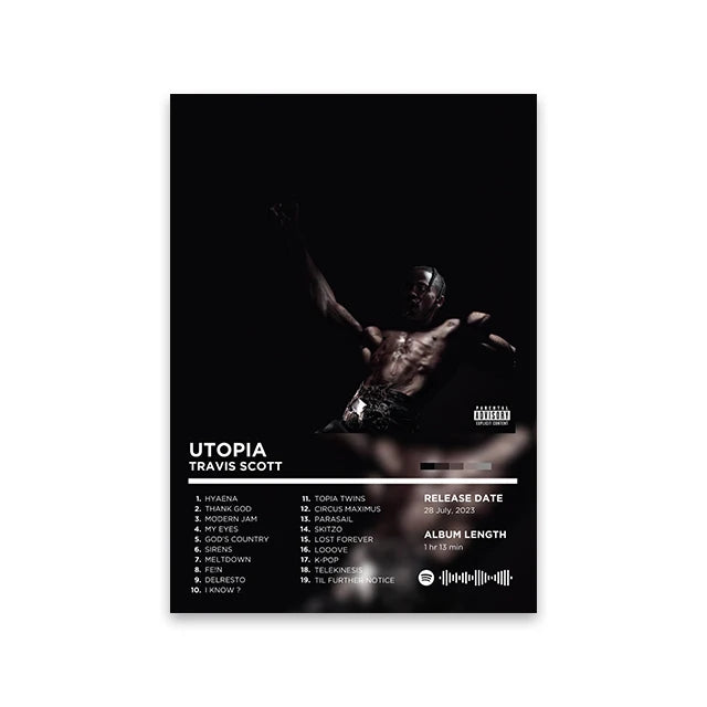 50 Rap Album Posters
