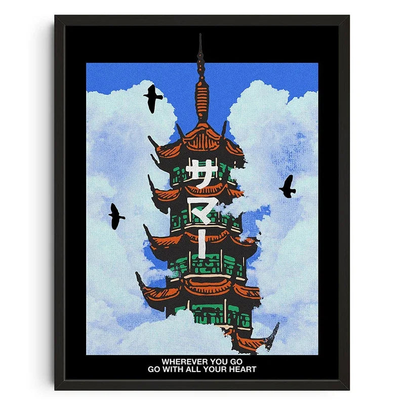 31 Vintage Japanese Style Posters