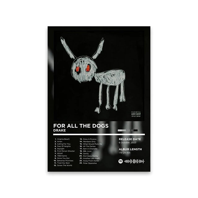 50 Rap Album Posters