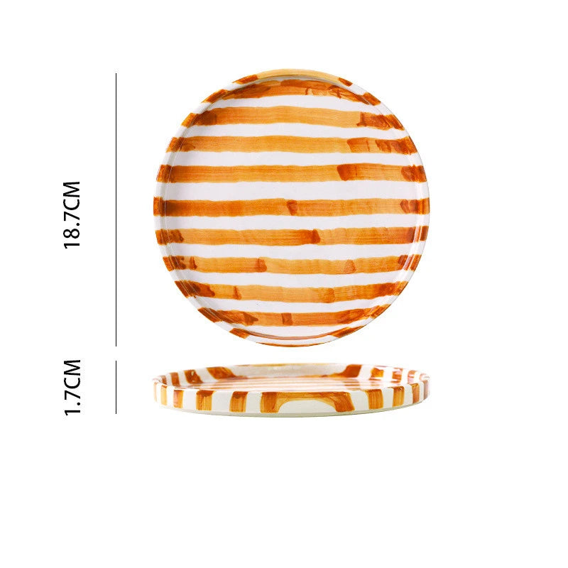 Striped Ceramic Set