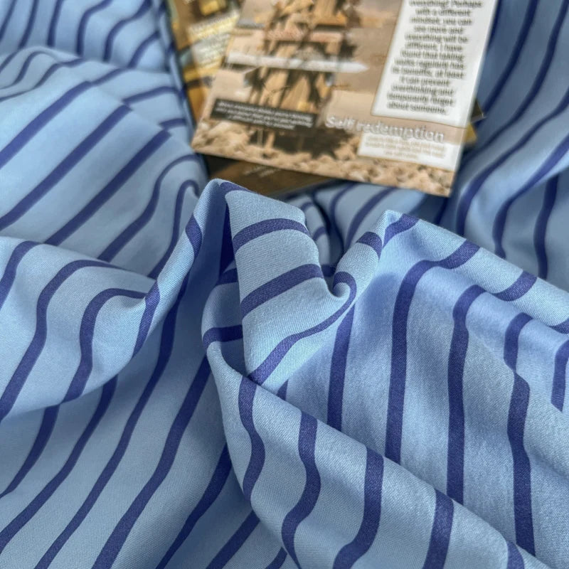 Pinstripe Bedding Set