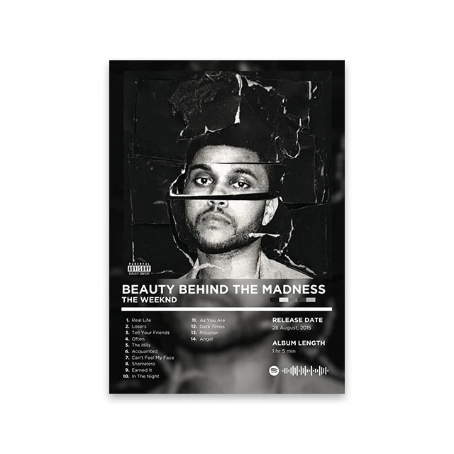 50 Rap Album Posters