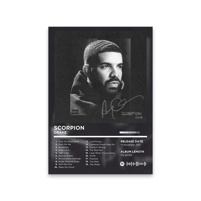 50 Rap Album Posters