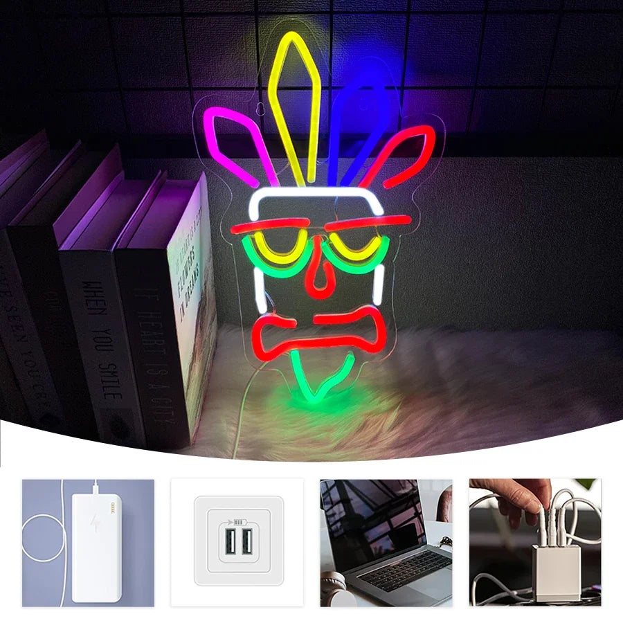 Aku Aku Head LED