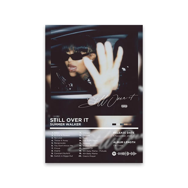 50 Rap Album Posters