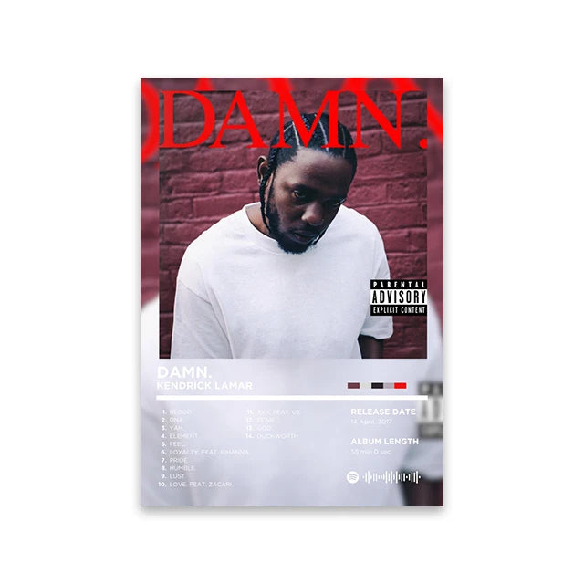 50 Rap Album Posters