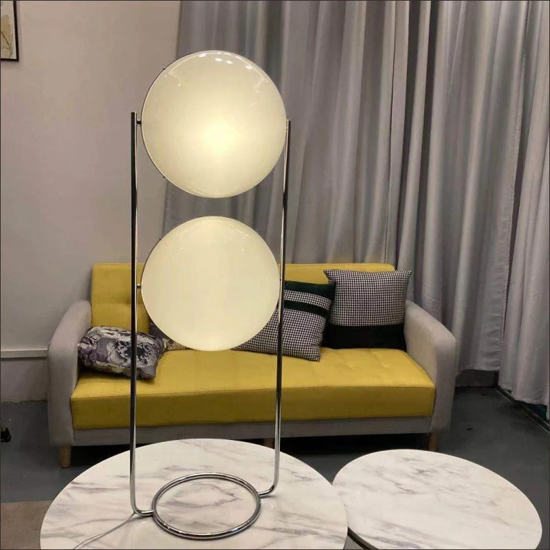 Dual Orb Floor Lamp