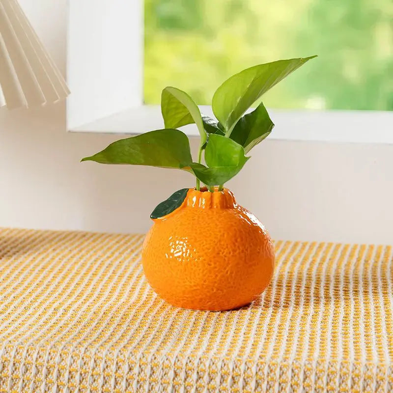 Orange Vase