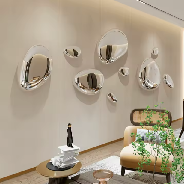 Pebble Mirrors
