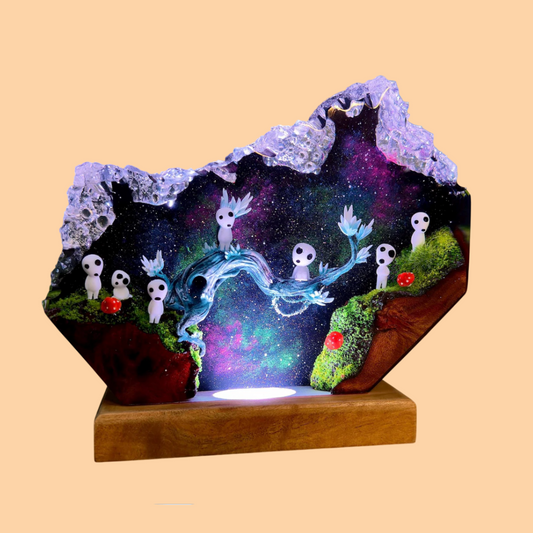 Kodama Tree Spirits Lamp