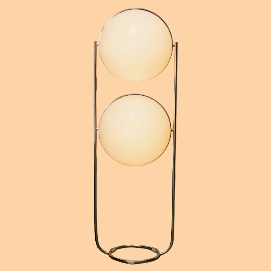 Dual Orb Floor Lamp