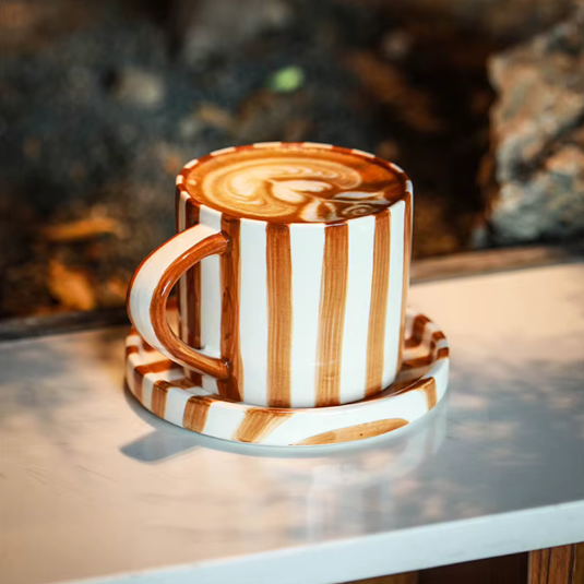 Striped Ceramic Set