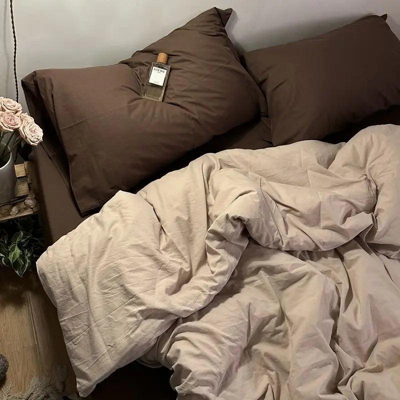 Coffee Bedding Set