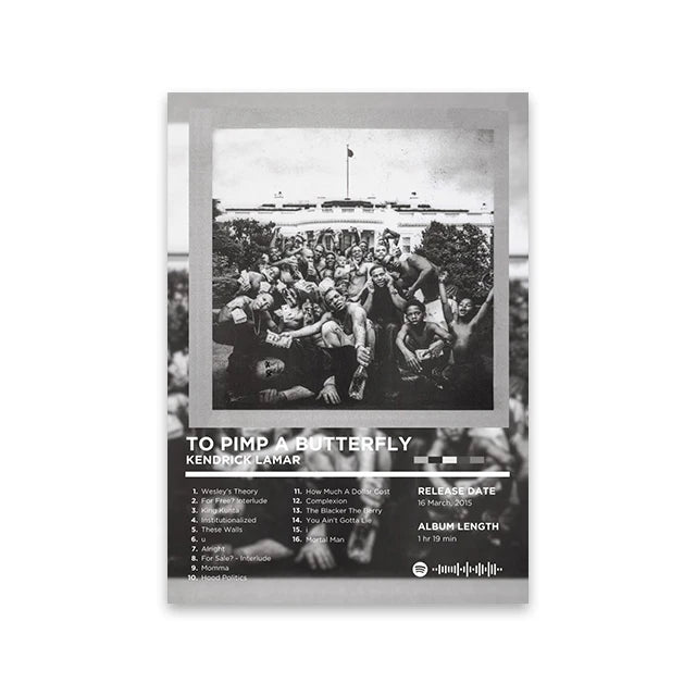 50 Rap Album Posters