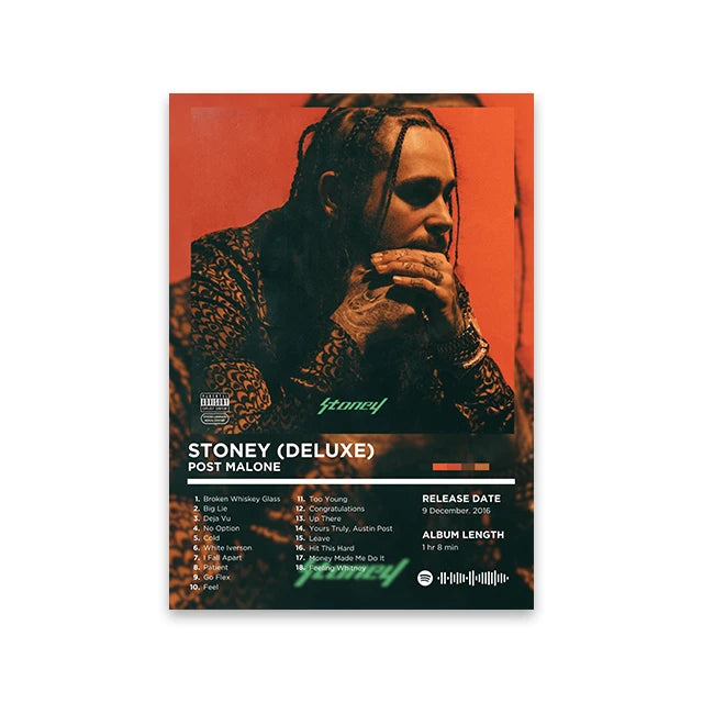 50 Rap Album Posters
