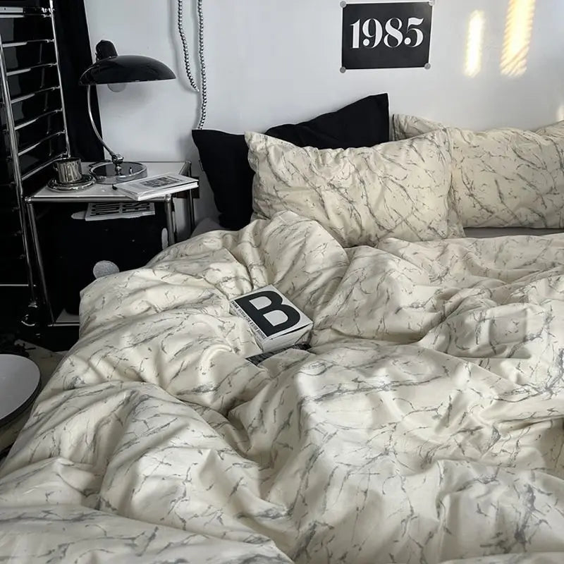 Marble Bedding Set